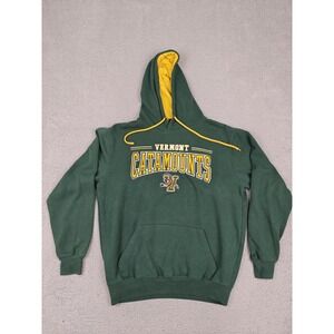 Vermont Catamounts Sweatshirt Mens Medium Green NCAA Football Colosseum